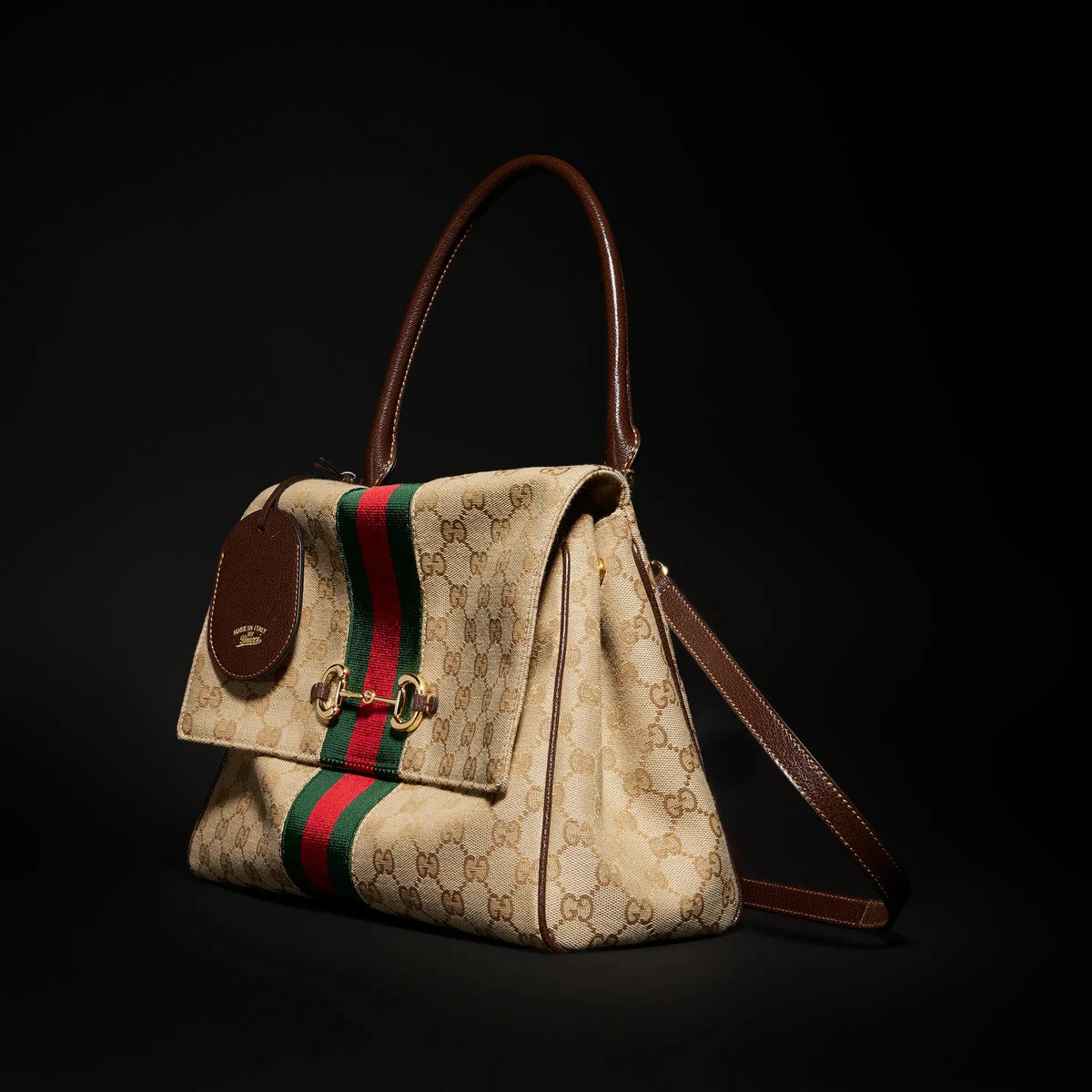 Gucci Paparazzo medium top handle bag